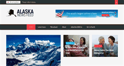 Desktop Screenshot of aknewsfeed.com